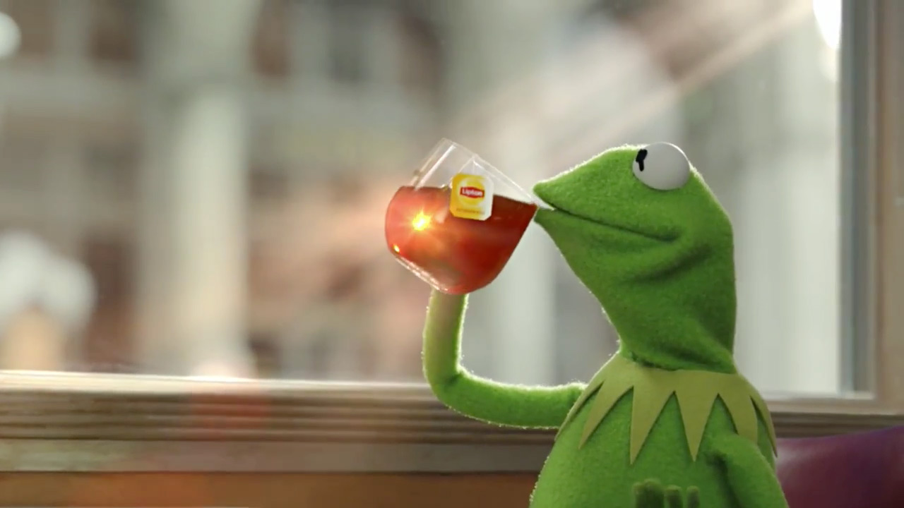 Kermit Sips Tea