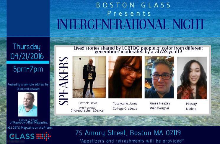 Intergenerational Night Boston GLASS 04-21-16