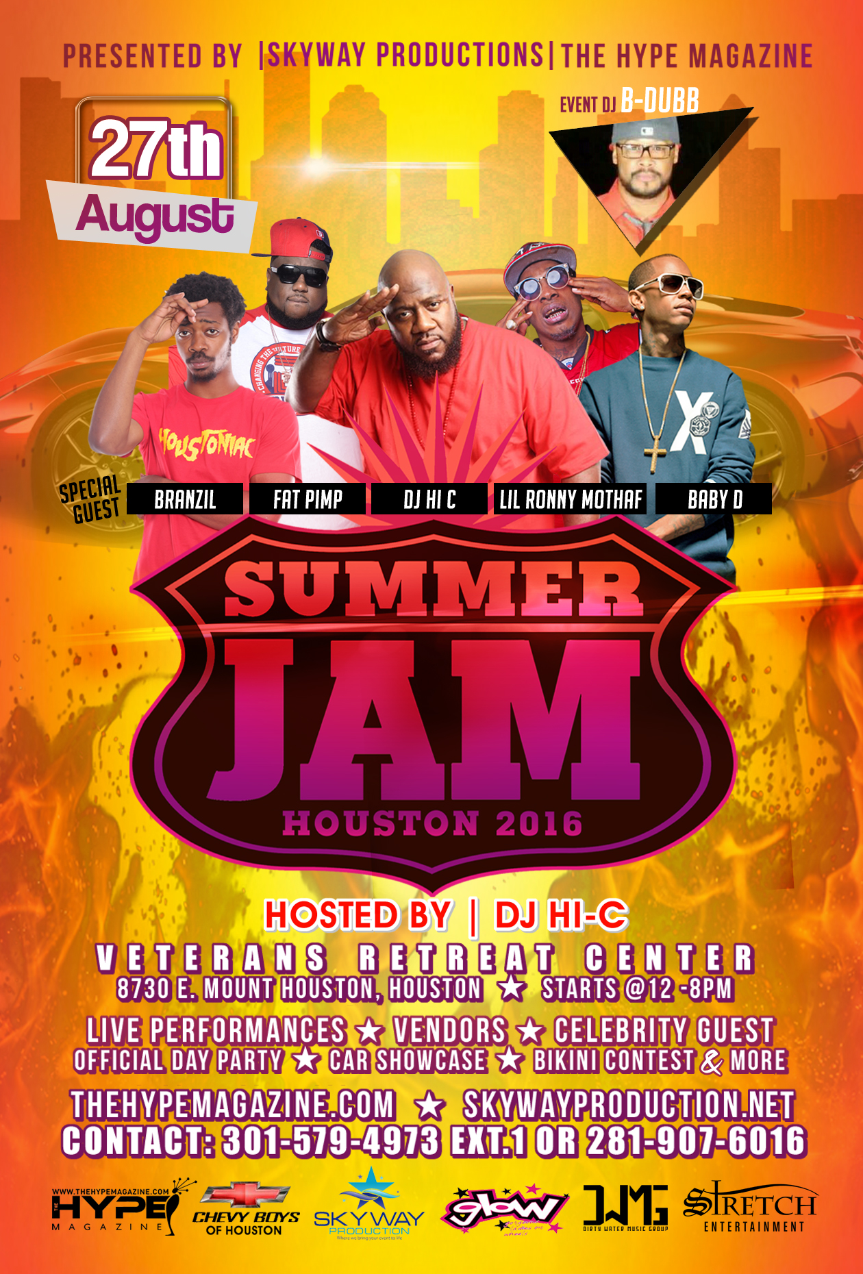 SUMMER JAM FLYER