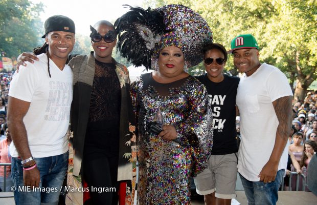 Rashad Burgess, Miss Lawerence, Niesha Dupree, Melissa Scott and Bishop Allen